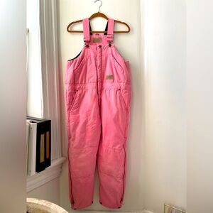 💞 Schmidt Workwear Overalls L Youth (14-16) Lined 
 Pink (perfect condition!)